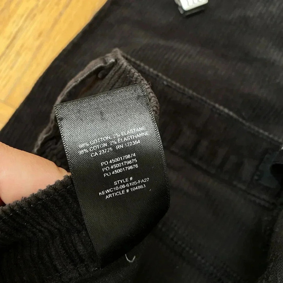 ARITZIA - Denim Forum Arlo High Rise Corduroy Pants - Picture 9 of 10